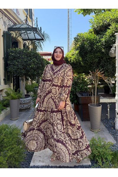 emsale Tesettür Elbise | Leyal | EMS