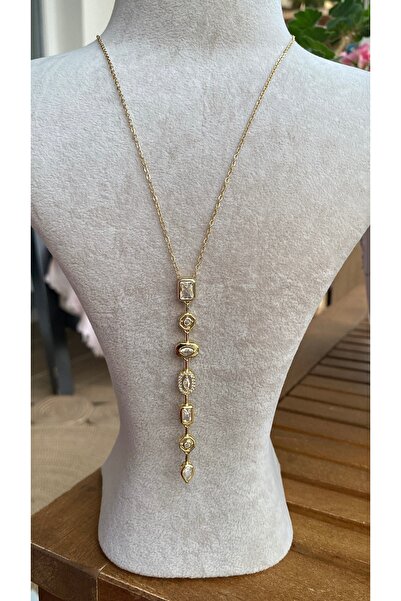 Betymery Aksesuar قلادة على شكل حرف Y من الفولاذ المقاوم للصدأ - خيار هدية أن...