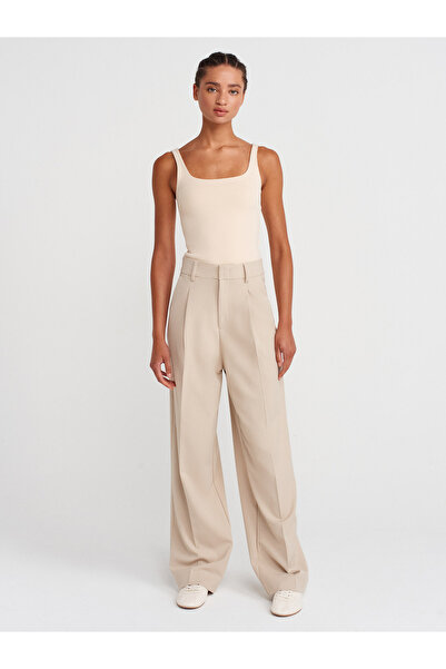 Dilvin 21057 Strap Tank- Stone