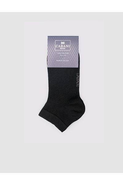 Cabani Bamboo Black Double Men's Socks