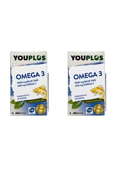 ABDİİBRAHİM Youplus Omega 3 30 30 Capsules - Second 50%
