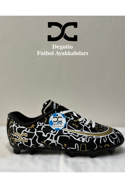 DEGOTTO Yerli Üretim Futbol Kramponu – Halı & Çim Saha Uyumlu Spor Ayakkabı