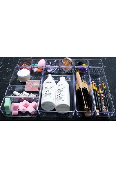 Ginza Maison Set 12 Piese Organizator Sertare, De 5 Marimi Diferite
