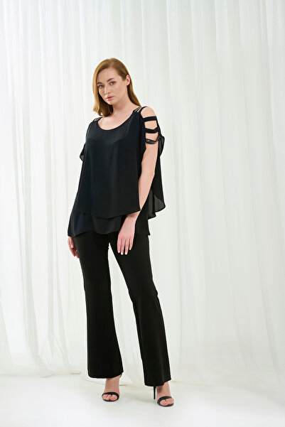 DE WHITES ΜΠΛΟΥΖΑ ΜΕΓΑΛΟΥ ΜΕΓΕΘΟΥΣ ΜΕ ΠΕΤΡΑ ΛΕΠΤΟΜΕΡΗΣ ΣΧΕΤΙΚΗ ΣΥΝΔΕΣΗ