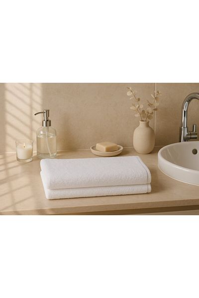Bumbăcel Hotel towel for the face made of cotton