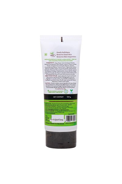 Mamaearth Face Scrub with Charcoal & Walnut 100 g