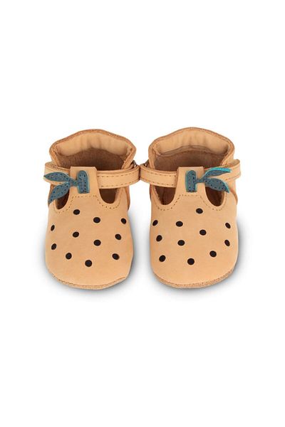 indiggo Pantofi Nanoe Velcro - DONSJE AMSTERDAM- Papaya