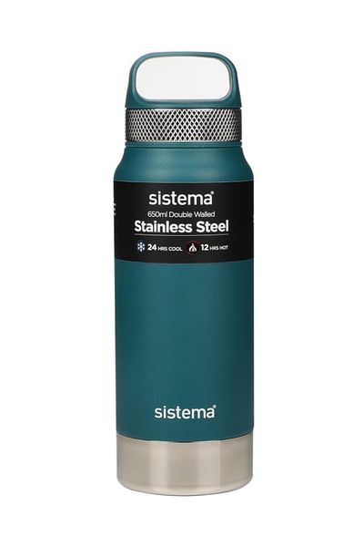 Sistema Leak Proof Double Walled Vacuum Insulated Stainless Steel Water Bottle