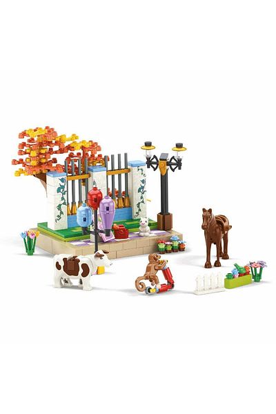 sunman oyuncak Sweet Girl Street Play Set 25740 351 Pieces 00004440