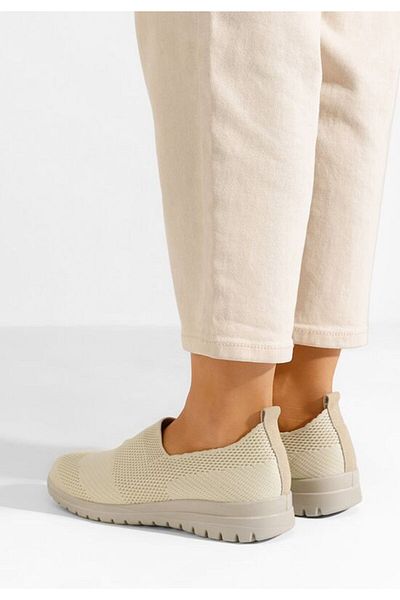 B T Shoes Tenisi Slip-On Disima bej
