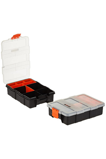 Tactix مجموعة منظم أدوات بلاستيكية 4 في 1