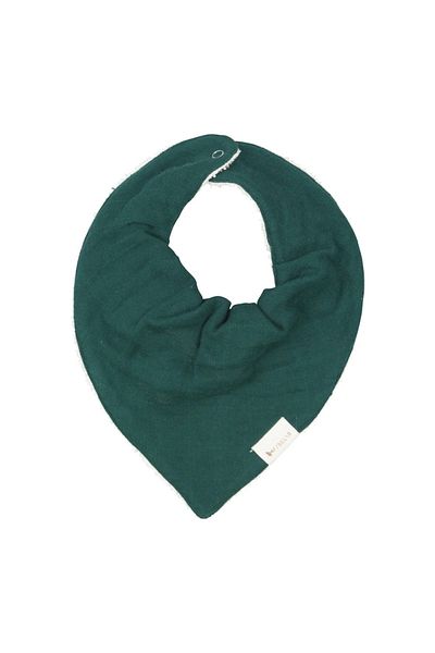 indiggo Baveta bandana - Green, 100% Bumbac Organic, Marime Universala