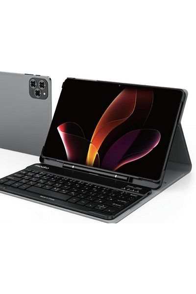 ROCK LİGHT جهاز لوحي Modio M91 5G، شاشة عالية الدقة 10.95 بوصة، ذاكرة وصول عشوائي (RAM) سعة 12 جيجابايت، سعة تخزين 512 جيجابايت، بطارية 8000 مللي أمبير/ساعة، شريحتي اتصال وشحن