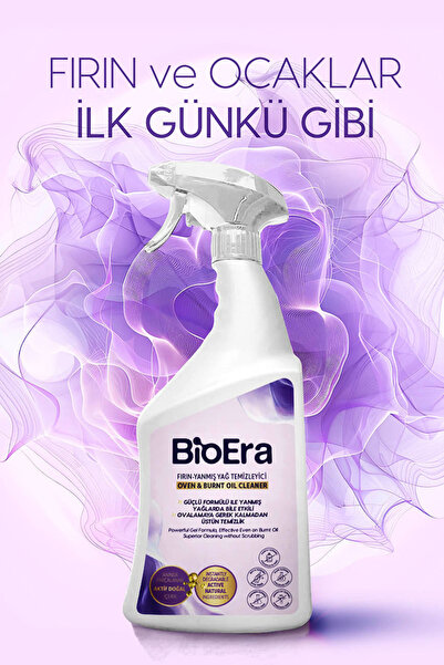 BioEra Fırın-Yanmış Yağ Temizleyici 750ml x 3 Adet