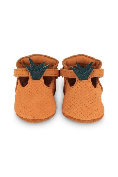 indiggo Pantofi Nanoe Velcro - DONSJE AMSTERDAM- Ananas
