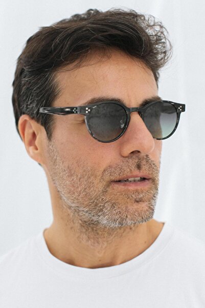 Bilge Karga Lucio Zebra Green Gradient Men's Sunglasses