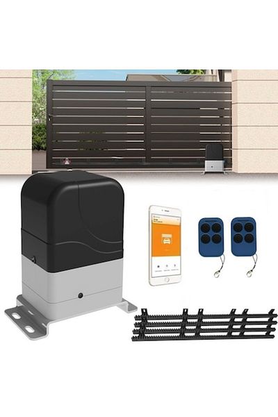 oem home Smart Wifi Sliding Gate Automation Kit Power Gate 300 Kg with rack