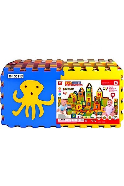 rexa Vehicle Rubber EVA Foam Puzzle Play Mat