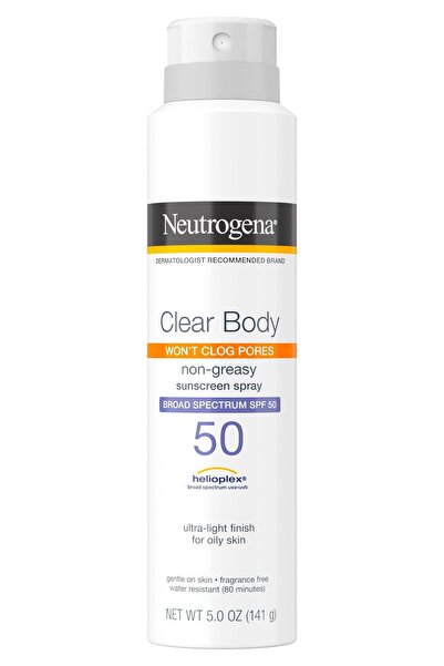 Neutrogena Clear Body SPF50 Güneş Spreyi 141GR