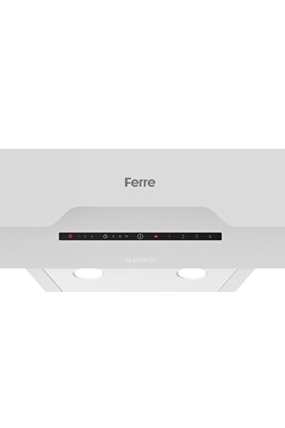 Ferre D064 Beyaz Ultra Sessiz SilentArt 60 cm Ankastre Davlumbaz