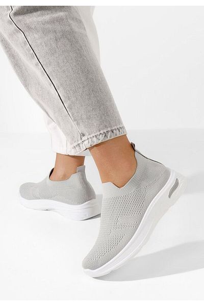B T Shoes Tenisi Slip-On Dissora gri