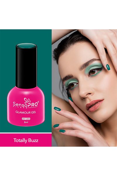 SensoPRO Milano Oja semipermanentă Glamour Gel 8ml, Totally Buzz #42
