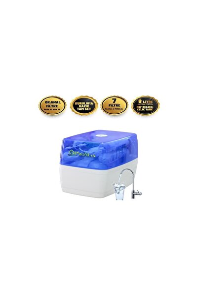 Promax 15 Aşamalı Mineral Alkali Vontron Membran Nsf Antibakteriyel Çelik Tanklı Su Arıtma Cihazı