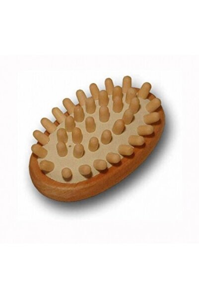 Kanu Nature Dispozitiv de masaj, oval cu proeminențe din lemn pe bază elastic...