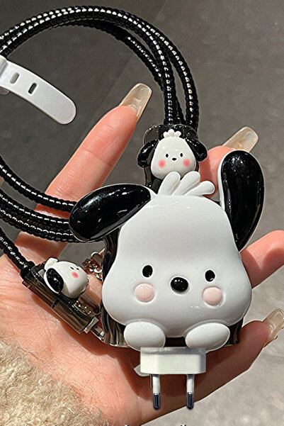 WANNA PROTECT Iphone 20W Uyumlu Şarj Kablosu Başlığı Adaptörü Fiyonk Koruma K...