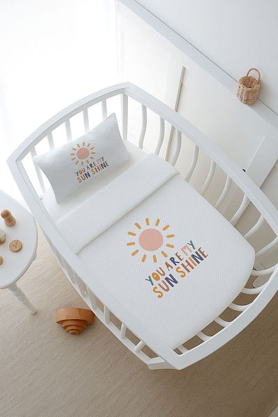 Tuğba Kuğu Pike Set - Little Baby - You Are My Sunshine - 80 X 120 cm