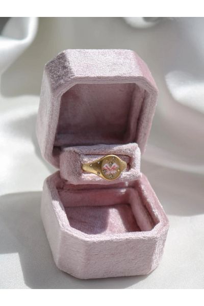 Reorah Collection Vintage Bow Steel Ring
