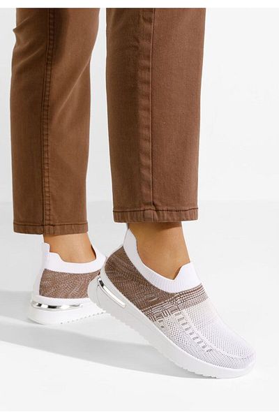 B T Shoes Tenisi dama Slip-On Alitea kaki
