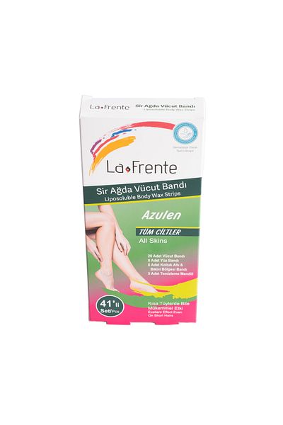 LA FRENTE 41 Piece Wax Band Set for All Skin Types