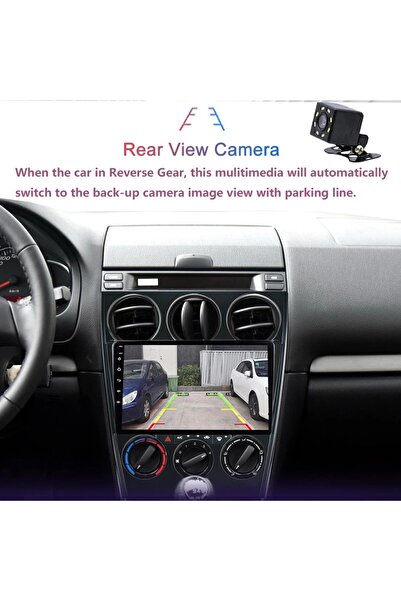 SOUNDCİTY MAZDA 6 2004-2007 MULTİMEDYA CARPLAY EKRAN SETİ 4 GB RAM 64 HAFIZAL...