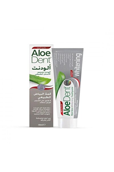 Aloe الودنت معجون أسنان قمة البياض الطبيعي - 50 مل
