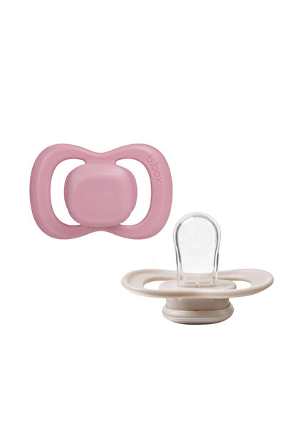 Bbox لهاية سيليكون من بي بوكس، قطعتان توأم - لون توتي/وردي، من عمر 0 أشهر فما...