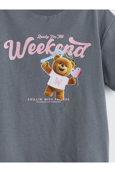 LC Waikiki Crew Neck Girl's T-Shirt