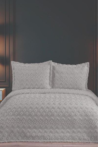 Çeyiz Diyarı Karita Soft Double Pique Set Gray