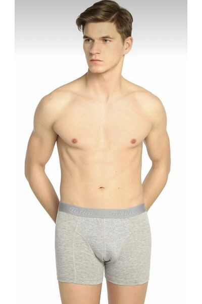 Tutku Ανδρικό μαύρο 3 Pack Lycra Boxer Elf568t0114ccm3