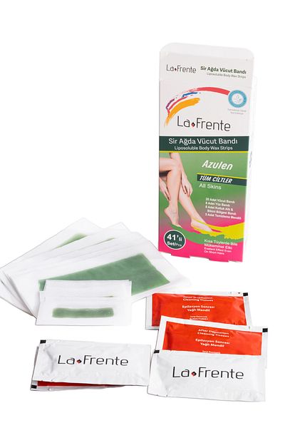 LA FRENTE 41 Piece Wax Band Set for All Skin Types
