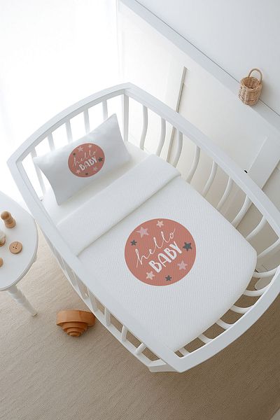 Tuğba Kuğu Pike Set - Pure Baby - Hello Baby - 80 X 120 cm