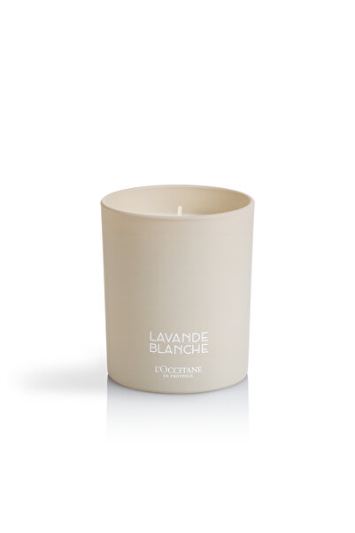 L'Occitane White Lavender Candle - Beyaz Lavanta Mum 180 g
