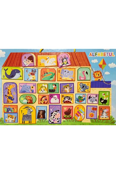 Dodo Magnetic Board with Alphabet (Romanian)