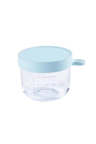 Beaba Ερμητικό γυάλινο δοχείο 150 ml Μπλε