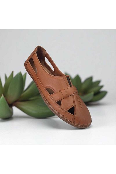 Berenni Women's Inner and Outer Genuine Natural Leather Ultra Comfortable and Orthopedic Shoes with Thermo Sole Feature