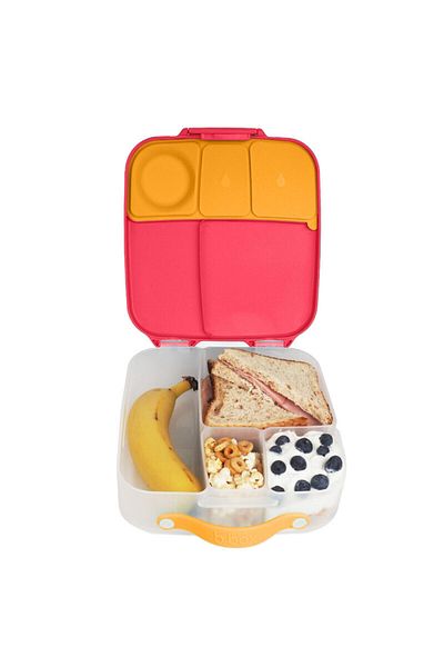 Bbox B.Box Lunchbox , Jumbo Bento Box With 4 Compartments (2 Leakproof), From 3+ , 1L Capacity