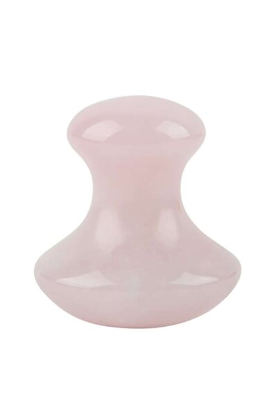 Kanu Nature Accesoriu de masaj terapeutic Kanu Nature GuaSha cuarț ciupercă roz