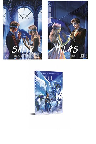 Athica Safir Ciltli - Milas Ciltli - Kül Kanat Ciltli 3 Kitap Set
