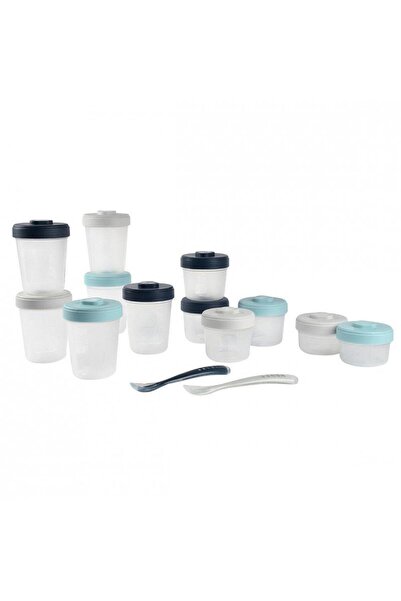 Beaba Σετ 12 δοχείων τροφής Baby Storm 2x90 ml, 4x150 ml, 6x250 ml