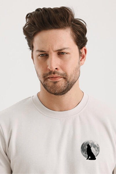 yakamor Unisex Front Back Printed Crew Neck Sweat